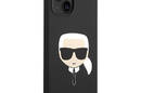 Karl Lagerfeld Silicone Ikonik Karl`s Head MagSafe - Etui iPhone 14 Plus (czarny) - zdjęcie 3