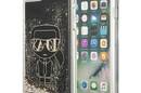 Karl Lagerfeld Liquid Glitter Gatsby - Etui iPhone SE 2022 / SE 2020 / 8 / 7 (czarny) - zdjęcie 1