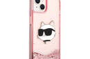 Karl Lagerfeld Liquid Glitter NFT Choupette Head - Etui iPhone 14 Plus (r - zdjęcie 4