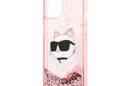 Karl Lagerfeld Liquid Glitter NFT Choupette Head - Etui iPhone 14 Plus (r - zdjęcie 6