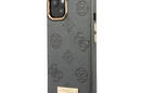 Guess Peony Logo Plate MagSafe - Etui iPhone 13 (szary) - zdjęcie 2