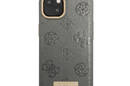 Guess Peony Logo Plate MagSafe - Etui iPhone 13 (szary) - zdjęcie 3