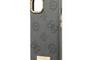 Guess Peony Logo Plate MagSafe - Etui iPhone 13 (szary) - zdjęcie 6