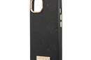 Guess Peony Logo Plate MagSafe - Etui iPhone 13 (czarny) - zdjęcie 6