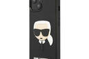 Karl Lagerfeld 3D Rubber Karl`s Head - Etui iPhone 14 Plus (czarny) - zdjęcie 2