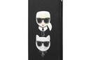 Karl Lagerfeld Saffiano Karl & Choupette Heads - Etui iPhone 8 Plus / 7 Plus (czarny) - zdjęcie 6
