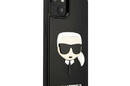 Karl Lagerfeld 3D Rubber Karl`s Head - Etui iPhone 14 Plus (czarny) - zdjęcie 4