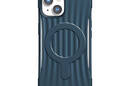 X-Doria Raptic Clutch MagSafe - Biodegradowalne etui iPhone 14 (Drop-Tested 3m) (Marine Blue) - zdjęcie 3