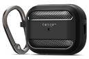 Spigen Rugged Armor - Etui do Apple Airpods Pro 1 / 2 (Czarny) - zdjęcie 1