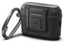 Spigen Lock Fit - Pancerne etui do Apple Airpods Pro 1 / 2 (Czarny) - zdjęcie 2