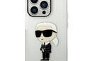 Karl Lagerfeld IML NFT Ikonik - Etui iPhone 14 Pro (przezroczysty) - zdjęcie 2