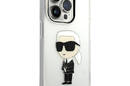 Karl Lagerfeld IML NFT Ikonik - Etui iPhone 14 Pro (przezroczysty) - zdjęcie 3