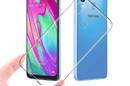 Crong Crystal Slim Cover - Etui Samsung Galaxy A40 (przezroczysty) - zdjęcie 2