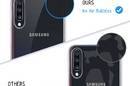 Crong Crystal Slim Cover - Etui Samsung Galaxy A70 (przezroczysty) - zdjęcie 3