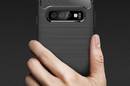 Crong Soft Armour Cover - Etui Samsung Galaxy S10 (czarny) - zdjęcie 6