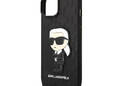 Karl Lagerfeld NFT Monogram Ikonik Patch - Etui iPhone 14 Plus (czarny) - zdjęcie 5