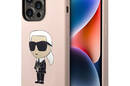Karl Lagerfeld Silicone NFT Ikonik MagSafe - Etui iPhone 14 Pro Max (r - zdjęcie 1