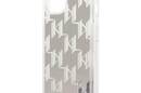 Karl Lagerfeld Monogram Liquid Glitter - Etui iPhone 14 Plus (srebrny) - zdjęcie 6