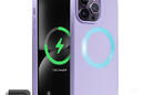 Crong Color Cover Magnetic - Etui iPhone 14 Pro Max MagSafe (fioletowy) - zdjęcie 2