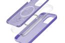 Crong Color Cover Magnetic - Etui iPhone 14 Pro Max MagSafe (fioletowy) - zdjęcie 3