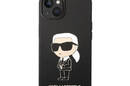 Karl Lagerfeld Silicone NFT Ikonik - Etui iPhone 14 Plus (czarny) - zdjęcie 3