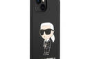 Karl Lagerfeld Silicone NFT Ikonik - Etui iPhone 14 Plus (czarny) - zdjęcie 4