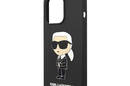 Karl Lagerfeld Silicone NFT Ikonik - Etui iPhone 14 Pro (czarny) - zdjęcie 6