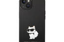 Karl Lagerfeld Silicone NFT Choupette - Etui iPhone 14 Plus (czarny) - zdjęcie 3