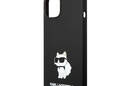 Karl Lagerfeld Silicone NFT Choupette - Etui iPhone 14 Plus (czarny) - zdjęcie 6