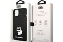 Karl Lagerfeld Silicone NFT Choupette - Etui iPhone 14 Plus (czarny) - zdjęcie 8