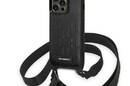 Karl Lagerfeld Monogram Plaque Logo Strap - Etui iPhone 14 Pro (czarny) - zdjęcie 1
