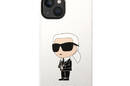 Karl Lagerfeld Silicone NFT Ikonik - Etui iPhone 14 Plus (bia - zdjęcie 3
