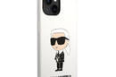 Karl Lagerfeld Silicone NFT Ikonik - Etui iPhone 14 Plus (bia - zdjęcie 4