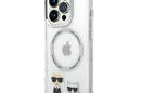Karl Lagerfeld Karl & Choupette Aluminium MagSafe - Etui iPhone 14 Pro Max (przezroczysty) - zdjęcie 2