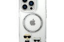 Karl Lagerfeld Karl & Choupette Aluminium MagSafe - Etui iPhone 14 Pro Max (przezroczysty) - zdjęcie 3