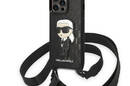 Karl Lagerfeld NFT Monogram Ikonik Patch - Etui iPhone 14 Pro (czarny) - zdjęcie 1
