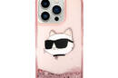 Karl Lagerfeld Liquid Glitter NFT Choupette Head - Etui iPhone 14 Pro Max (r - zdjęcie 3