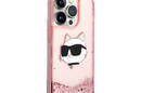 Karl Lagerfeld Liquid Glitter NFT Choupette Head - Etui iPhone 14 Pro Max (r - zdjęcie 4
