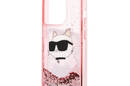 Karl Lagerfeld Liquid Glitter NFT Choupette Head - Etui iPhone 14 Pro Max (r - zdjęcie 6