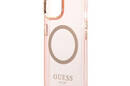 Guess Gold Outline Translucent MagSafe - Etui iPhone 14 Plus (r - zdjęcie 6