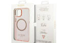 Guess Gold Outline Translucent MagSafe - Etui iPhone 14 Plus (r - zdjęcie 8