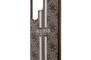 Guess 4G Printed Stripe - Etui Samsung Galaxy S23 Ultra (bršzowy) - zdjęcie 6