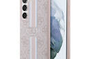 Guess 4G Printed Stripe - Etui Samsung Galaxy S23 (różowy) - zdjęcie 1