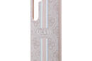 Guess 4G Printed Stripe - Etui Samsung Galaxy S23 (różowy) - zdjęcie 6