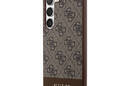 Guess 4G Bottom Stripe Metal Logo Collection - Etui Samsung Galaxy S23+ (bršzowy) - zdjęcie 2