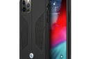 BMW Leather Perforate Sides - Etui iPhone 12 / iPhone 12 Pro (czarny) - zdjęcie 1