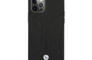 BMW Leather Perforate Sides - Etui iPhone 12 / iPhone 12 Pro (czarny) - zdjęcie 3