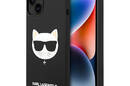 Karl Lagerfeld Choupette Head MagSafe Silicone - Etui iPhone 14 Plus (czarny) - zdjęcie 1