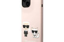 Karl Lagerfeld Liquid Silicone Karl & Choupette MagSafe - Etui iPhone 14 Plus (r - zdjęcie 2