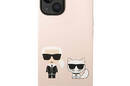 Karl Lagerfeld Liquid Silicone Karl & Choupette MagSafe - Etui iPhone 14 Plus (r - zdjęcie 3